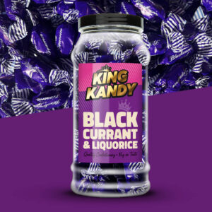 King Kandy Blackcurrant & Liquorice Jar 370g