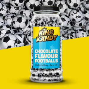 King Kandy Chocolate Footballs Jar 530g