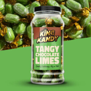 King Kandy Chocolate Limes Jar 350g