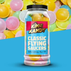 King Kandy Flying Saucers Jar 130g