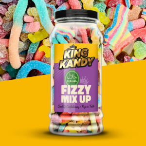 King Kandy Fizzy Mix Halal Jar 500g