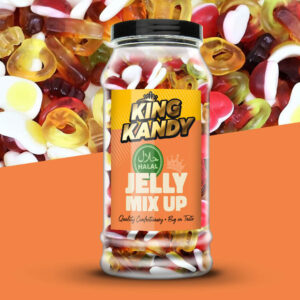 King Kandy Jelly Mix Halal Jar 500g