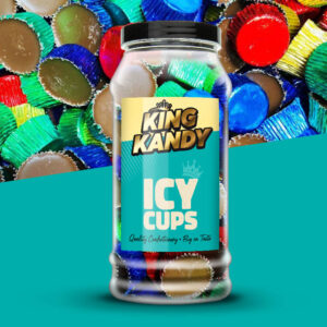 King Kandy Icy Cups Jar 450g