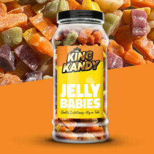 King Kandy Jelly Babies Jar 605g