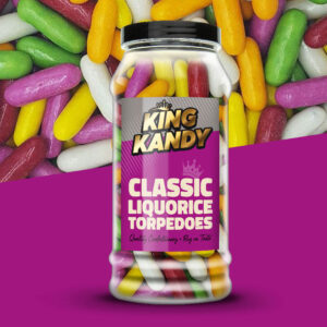 King Kandy Liquorice Torpedoes 715g