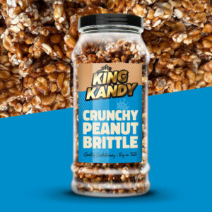 King Kandy Peanut Brittle Jar 370g