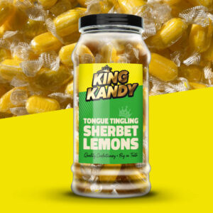 King Kandy Lemon Sherbets Jar 386g