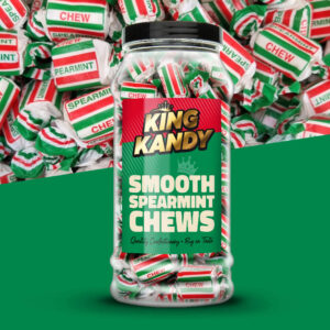 King Kandy Spearmint Chews Jar 450g