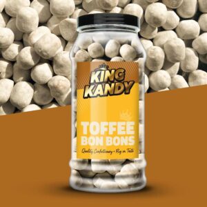 King Kandy Toffee Bonbons Jar 605g