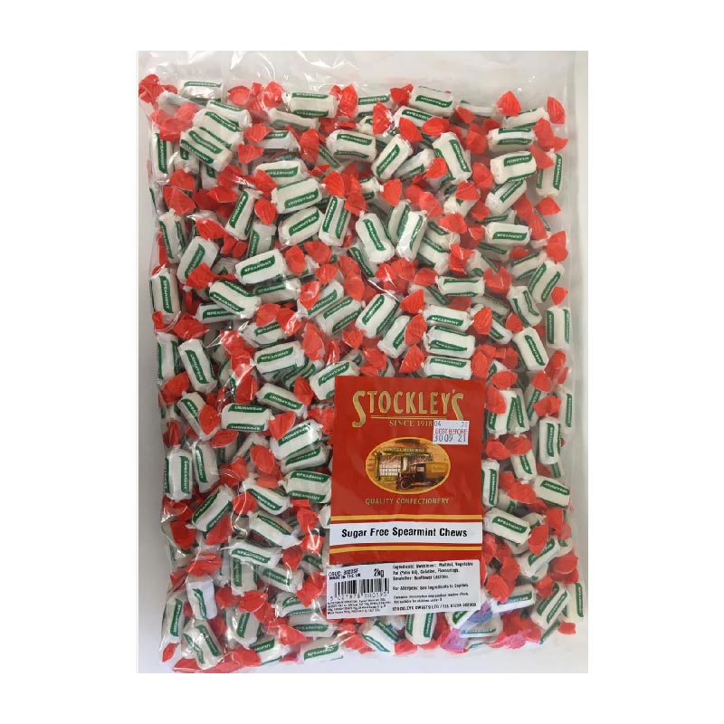 Stockleys Sugar Free Spearmint Chews 3kg